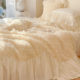 Spring Romantic Song French Rose Cotton Four-Piece Set