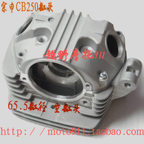 Zongshen CB250 engine cylinder head assembly Zhenglin MX6 M4 M4 T4 CQR250 CQR250 country cabbage 250 handpiece