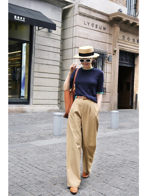 Lmuni Fa Sanmu Fashion Casual Solotex ® Anti-Wrinkle Easy-Care Double Pleated Trousers Lmuni Fa Sanmu Fashion Casual Solotex ® Anti-Wrinkle Easy-Care Double Pleated Trousers