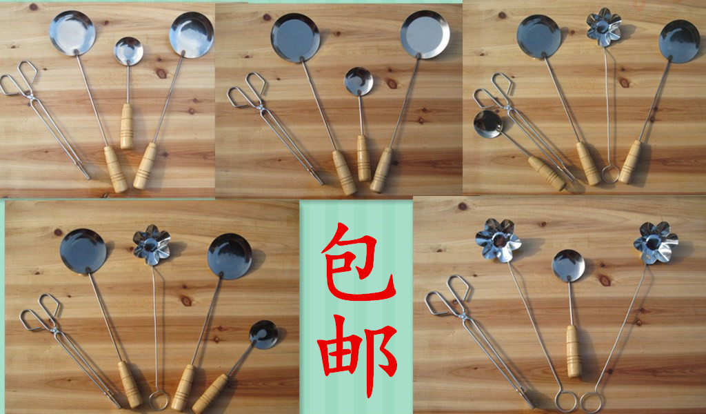 Fujian Putian Fuqing specialty sea oyster cake spoon sea oyster cake special spoon sea oyster cake tool spoon
