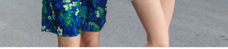 Bao sóng tốc độ quần khô bãi biển nam và nữ lỏng lẻo năm điểm boyshort kỳ nghỉ bên bờ biển suối nước nóng trôi đôi quần short quần đi biển nam big size	