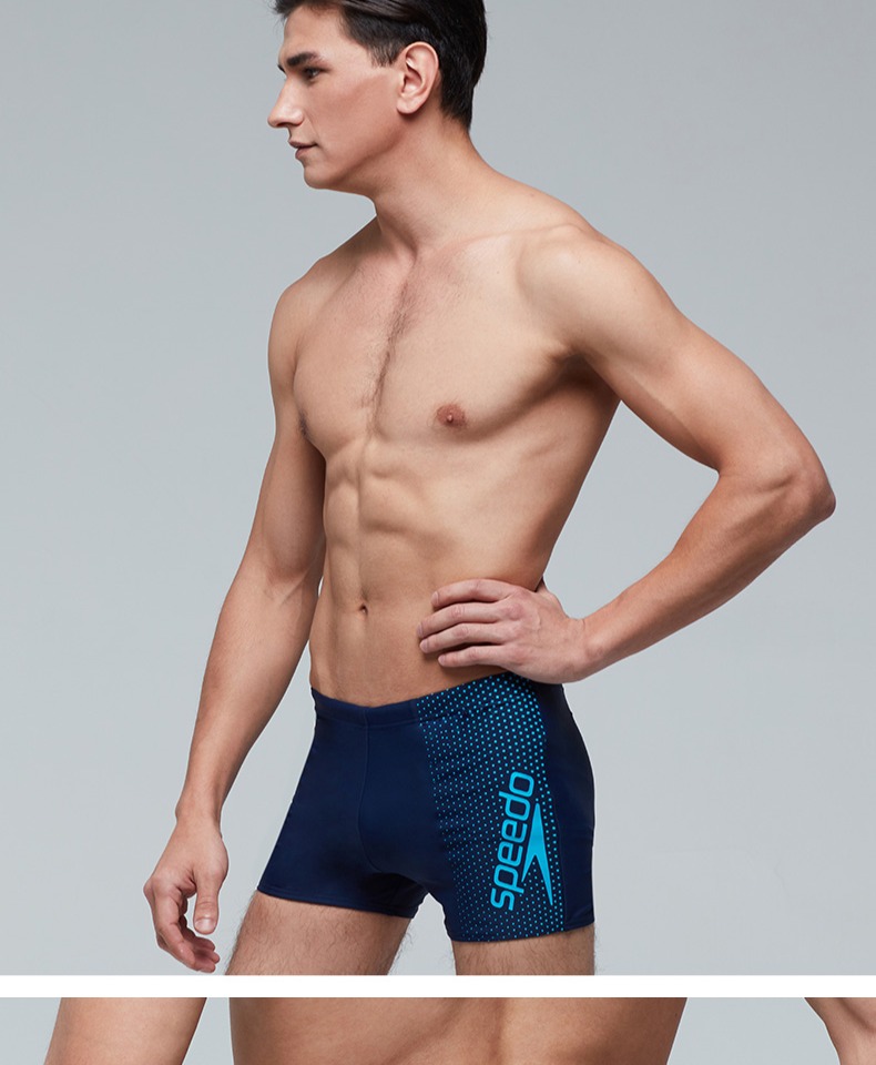 Quần bơi Speedo nam võ sĩ chuyên nghiệp đào tạo quần bơi kích thước lớn thời trang thoải mái nhanh khô quần áo bơi nam nóng - Nam bơi đầm quần bơi speedo nam