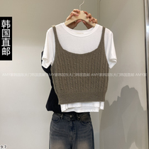 South Koreas Dongdaemun 2024 autumn new product OUTRENE suspender vest does not include inner wear 19290306