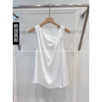 Amys Korean direct mail Dongdaemun 2024 summer new style CLOTH suspender vest 16220249