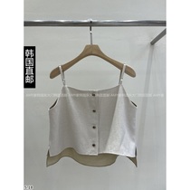 Amys Korean direct mail to Dongdaemun 2024 summer new model MU i suspender vest 16140015