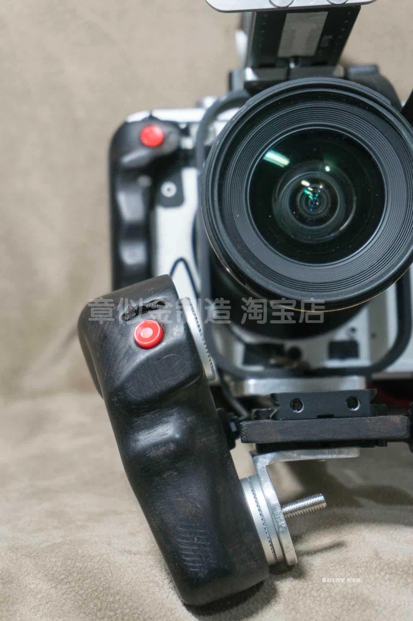 BMPC改造 翻转屏 木手柄 单反操控