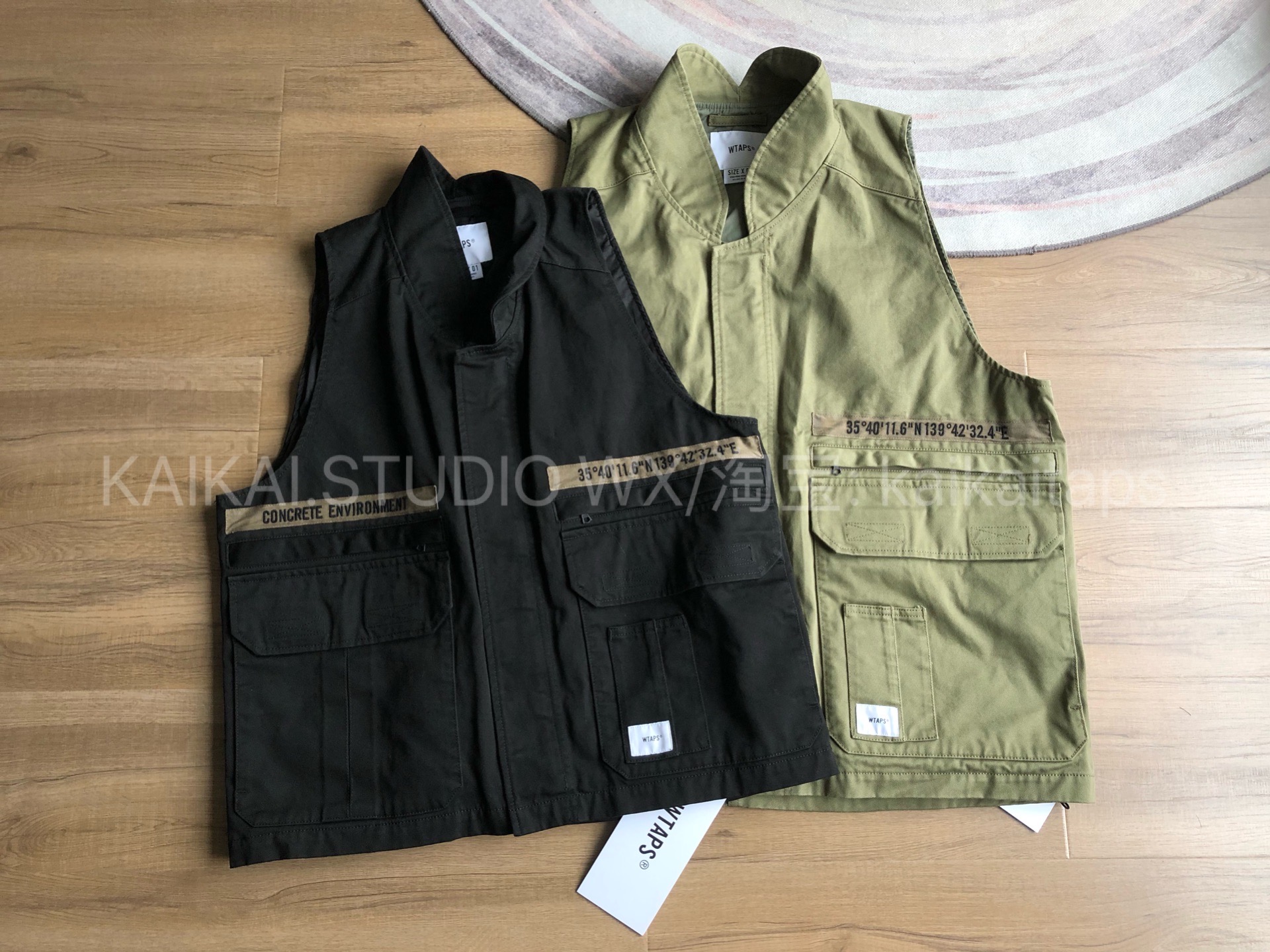 WTAPS 21SS  REP VEST COTTON. TWILL  黒 L