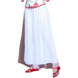 Юбка, красный белый танцующий чай улун Да Хун Пао, для среднего возраста