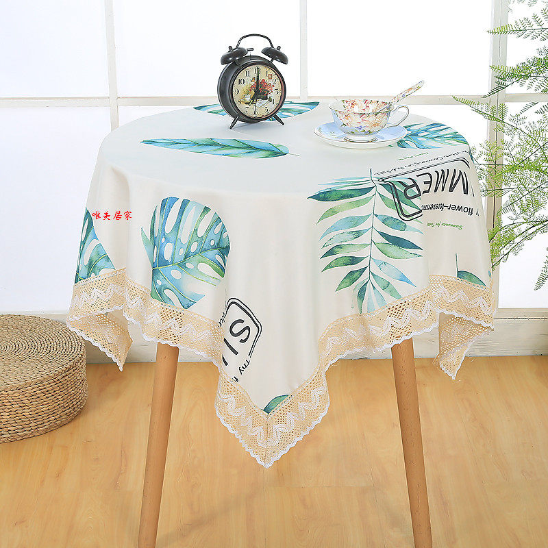 Bedside table cover cloth dust cover European microwave oven cover beautiful water dispenser multi-use towel universal square towel cover cloth