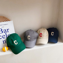 Baby Hat Summer Boy and Girls Embroidered Baseball Han Han Edition Childrens Tongue Hang Sun and Shading Thin Model