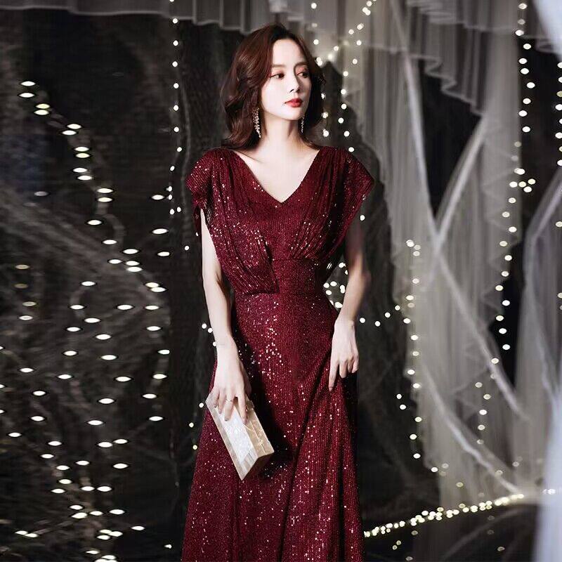 2024金色晚礼服,名媛气质鱼尾裙如何打造?-礼服/晚装-淘宝好物网