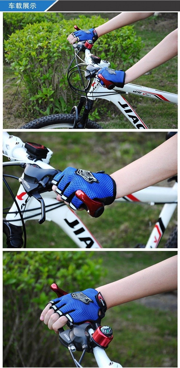 Gants de cyclisme mixte - Ref 2249678 Image 8