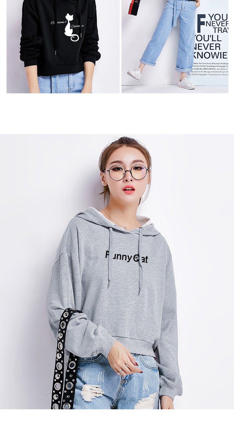 Sweatshirt femme en Coton - Ref 3217352 Image 16