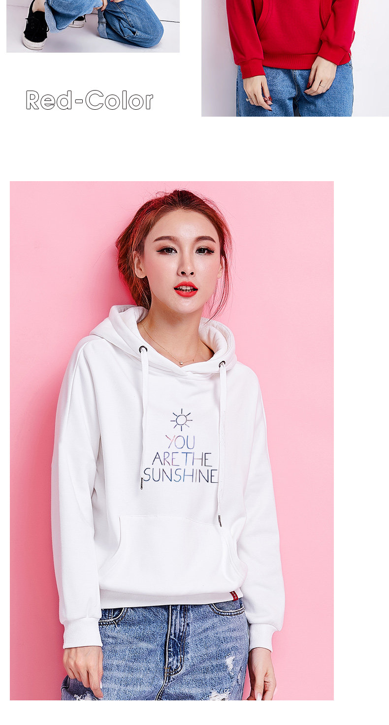 Sweatshirt femme en Coton - Ref 3214117 Image 12