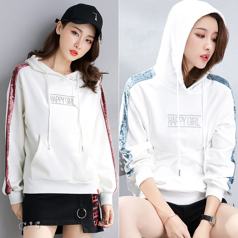 Sweatshirt femme en Coton - Ref 3217347 Image 4