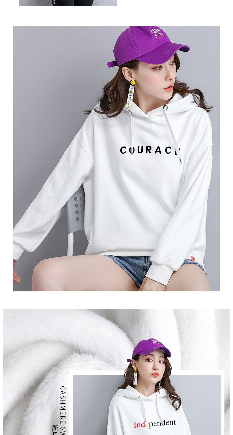 Sweatshirt femme en Coton - Ref 3215300 Image 14