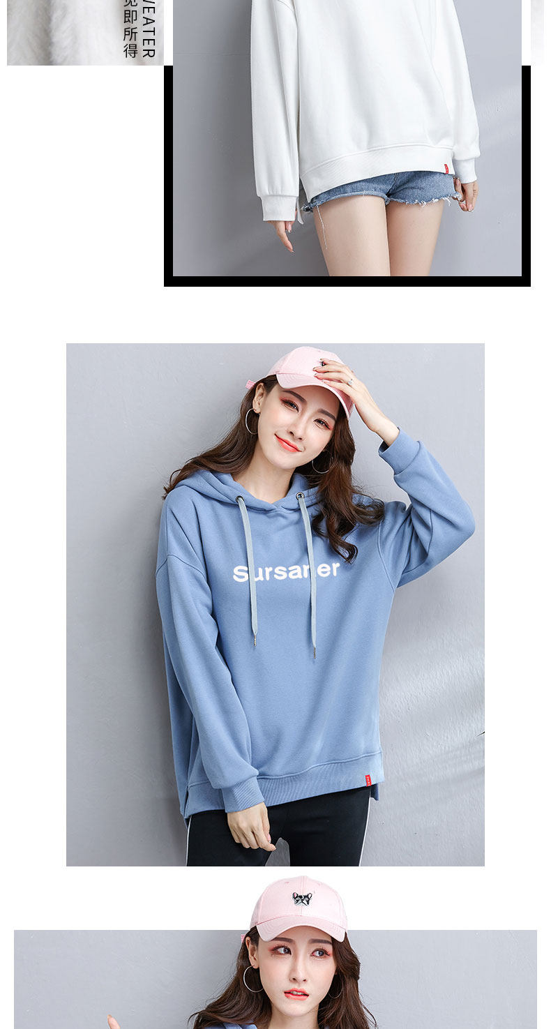 Sweatshirt femme en Coton - Ref 3215300 Image 15