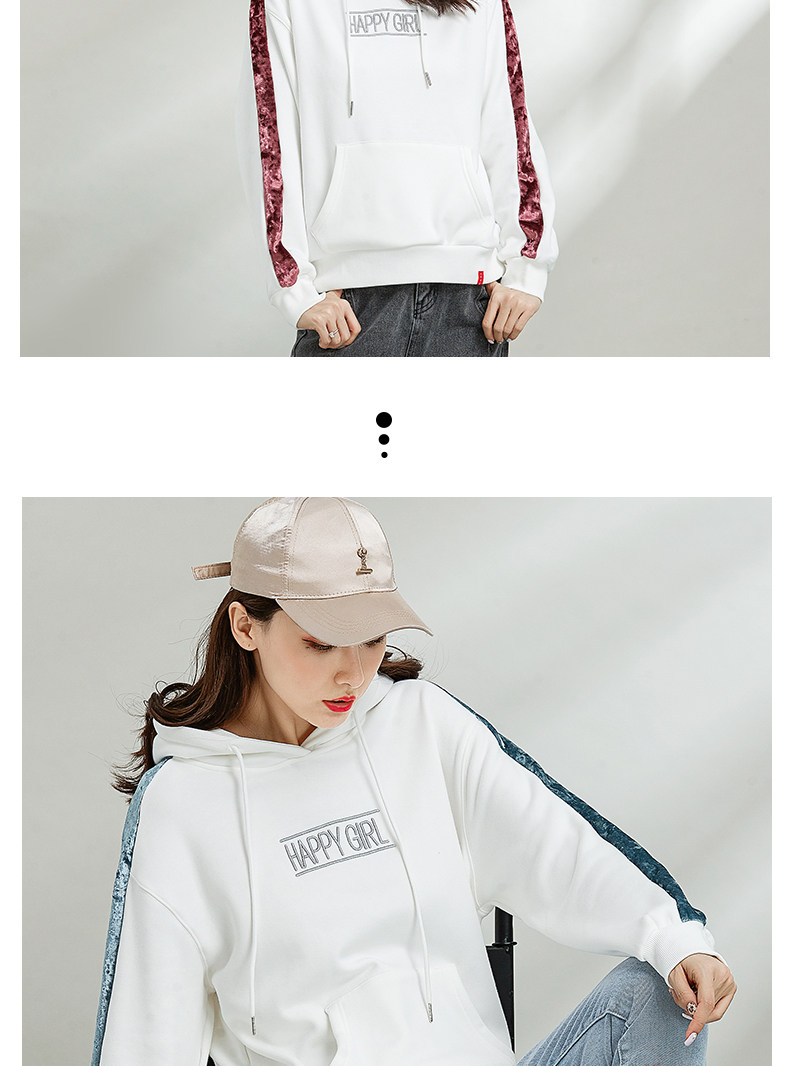 Sweatshirt femme en Coton - Ref 3216171 Image 17