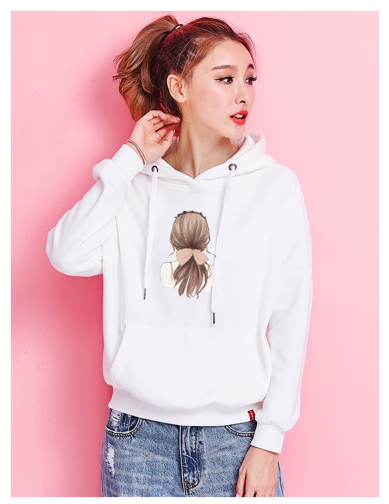 Sweatshirt femme en Coton - Ref 3216140 Image 14