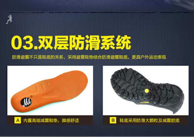 Mai Le PSmerRELL đi bộ đường dài ngoài trời đi bộ đường dài giải trí đôi nam nữ giày thủy triều chống thấm nước chống sốc sản phẩm mới - Khởi động ngoài trời giày giữ ấm