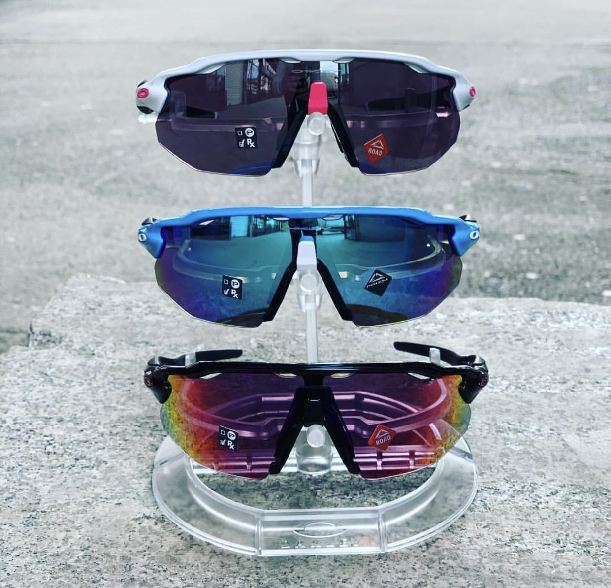 Oakley Radar EV Advancer 9442 road bike cycling running sports glasses