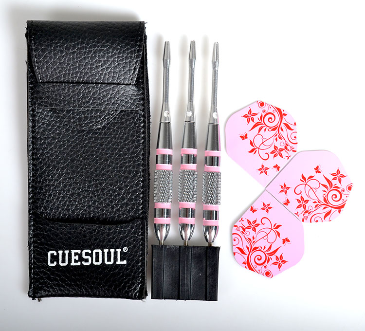 CUESOUL Q 獣 24g kim phi tiêu chuyên nghiệp kim nhôm phi tiêu chuyên nghiệp chống rơi phi tiêu hộp đặt - Darts / Table football / Giải trí trong nhà bộ phóng phi tiêu