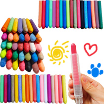 Solid water-soluble chalk color single color water-soluble moist erasable black and green whiteboard glass tile graffiti painting