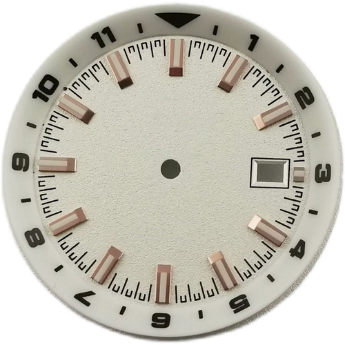 Часы, аксессуары, черный белый модифицированный циферблат, 36.5мм, 35A
