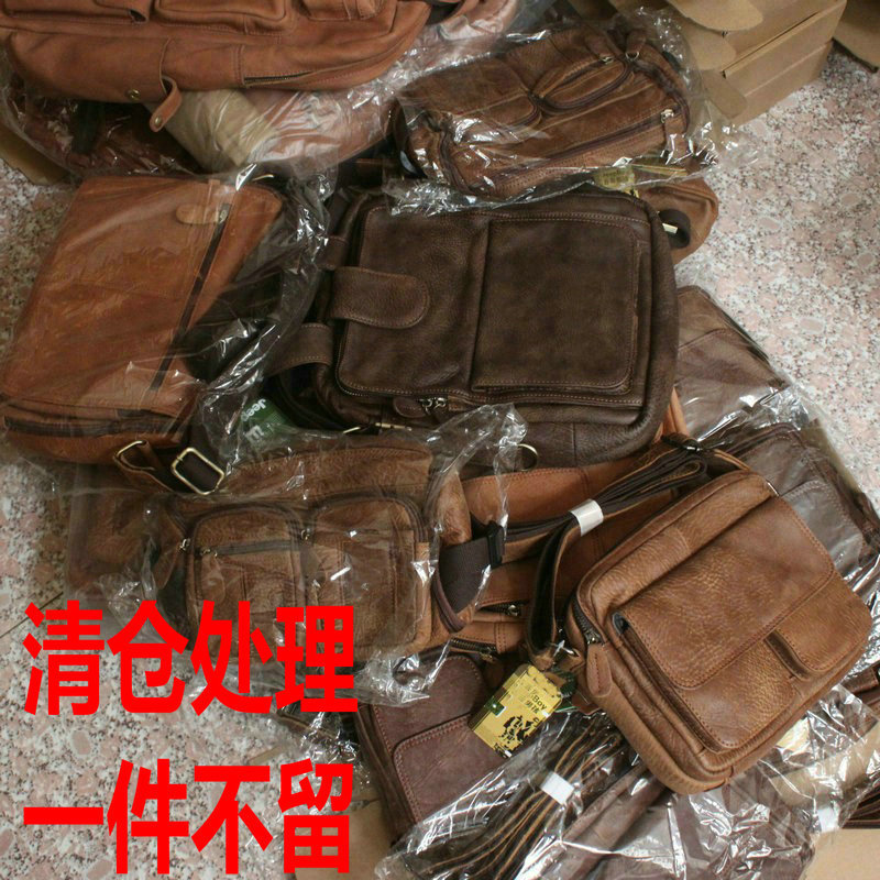 Clearance Sale: Shop Upgrade, No Regard for Cost, Minor Imperfections, Top-Grain Leather Shoulder Bag, Crossbody Bag, Handbag, Backpack