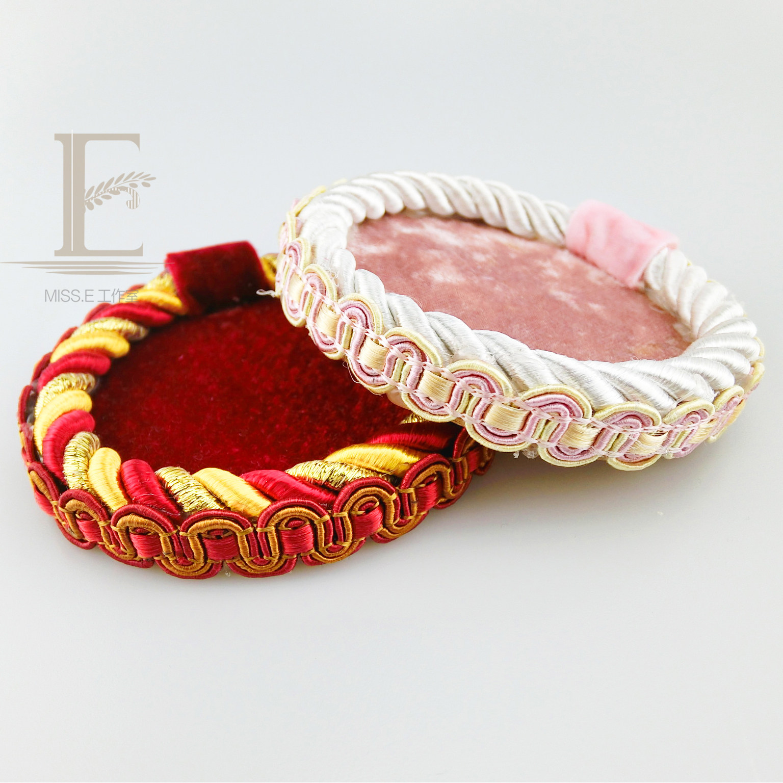Handmade Bead Plate for French Embroidery