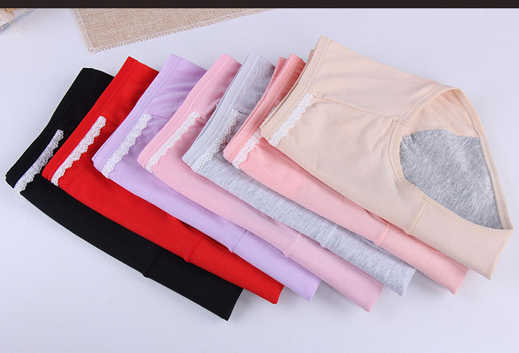 Quần lót cotton nữ chất liệu sợi tre đồ lót sinh lý chống rò rỉ cô gái quần gợi cảm 85-110 kg quần lót lọt khe xẻ đáy