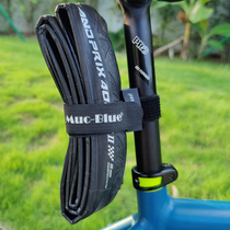 Muc-Blue fixed base bikepacking long-distance travel road car riding equipment Velcro strap