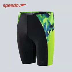 ໂສ້ງລອຍນ້ຳ Speedo/Speedo ຂອງຜູ້ຊາຍ 2022 ພິມອອກໃໝ່ ເຝິກອົບຮົມວິຊາຊີບແບບເລັ່ງດ່ວນ ຕ້ານ chlorine ຫ້າຈຸດ