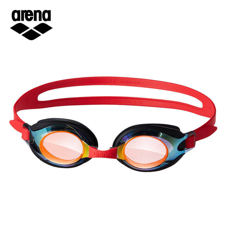 Imported Arena Arena Children's Swimming Goggles for Boys and Girls Waterproof and Anti-fog HD Professional Large Frame Swimming Goggles