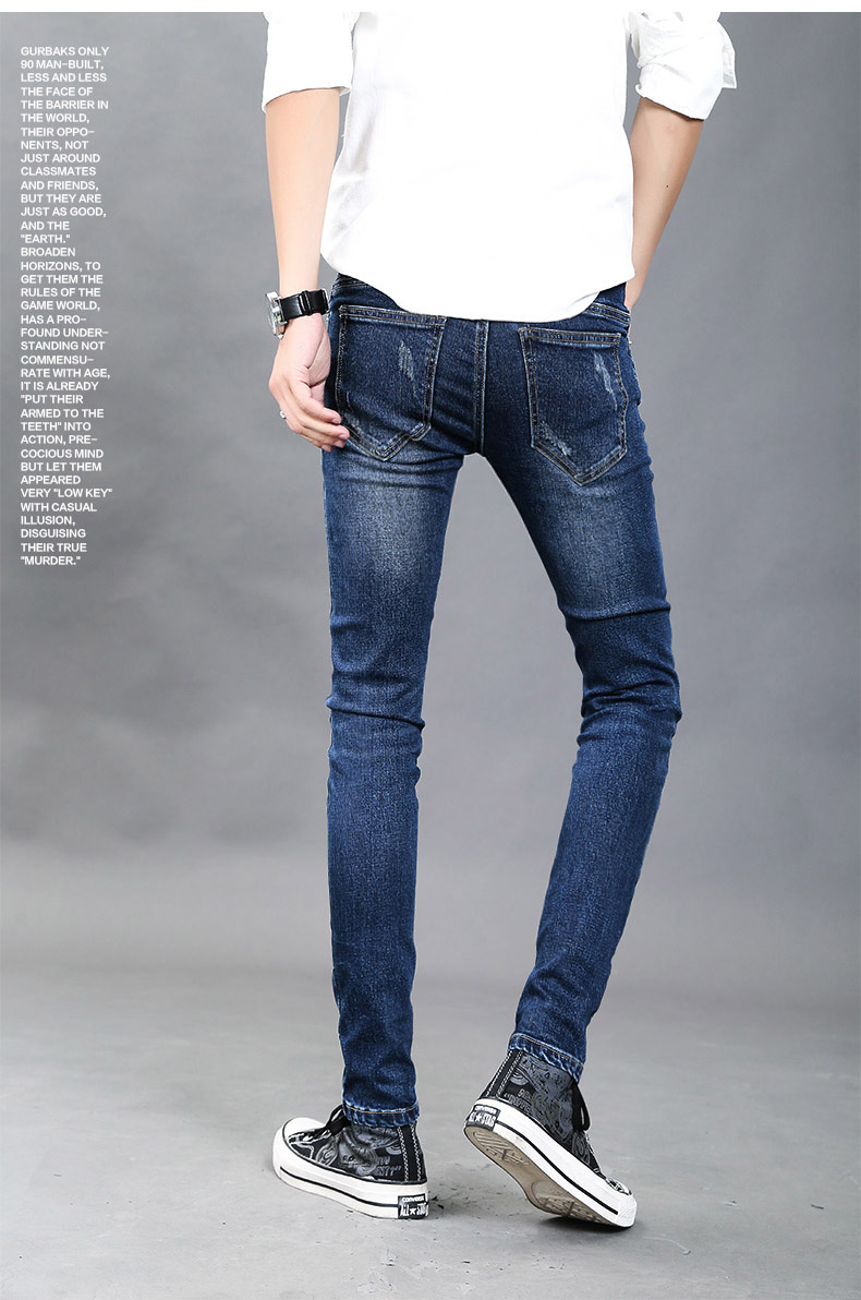 Jeans pour jeunesse pieds Slim GURBAKS en coton pour Quatre saisons - Ref 1485786 Image 22
