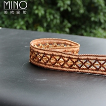 European high-grade sofa cushion pillow decorative lace accessories hollow hand-made fabric sewing products Full roll wide