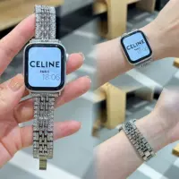 Применимо к Apple с Apple Watch9 Metal Hi -Character Full Drill High -end Iwatch876se2 ниша