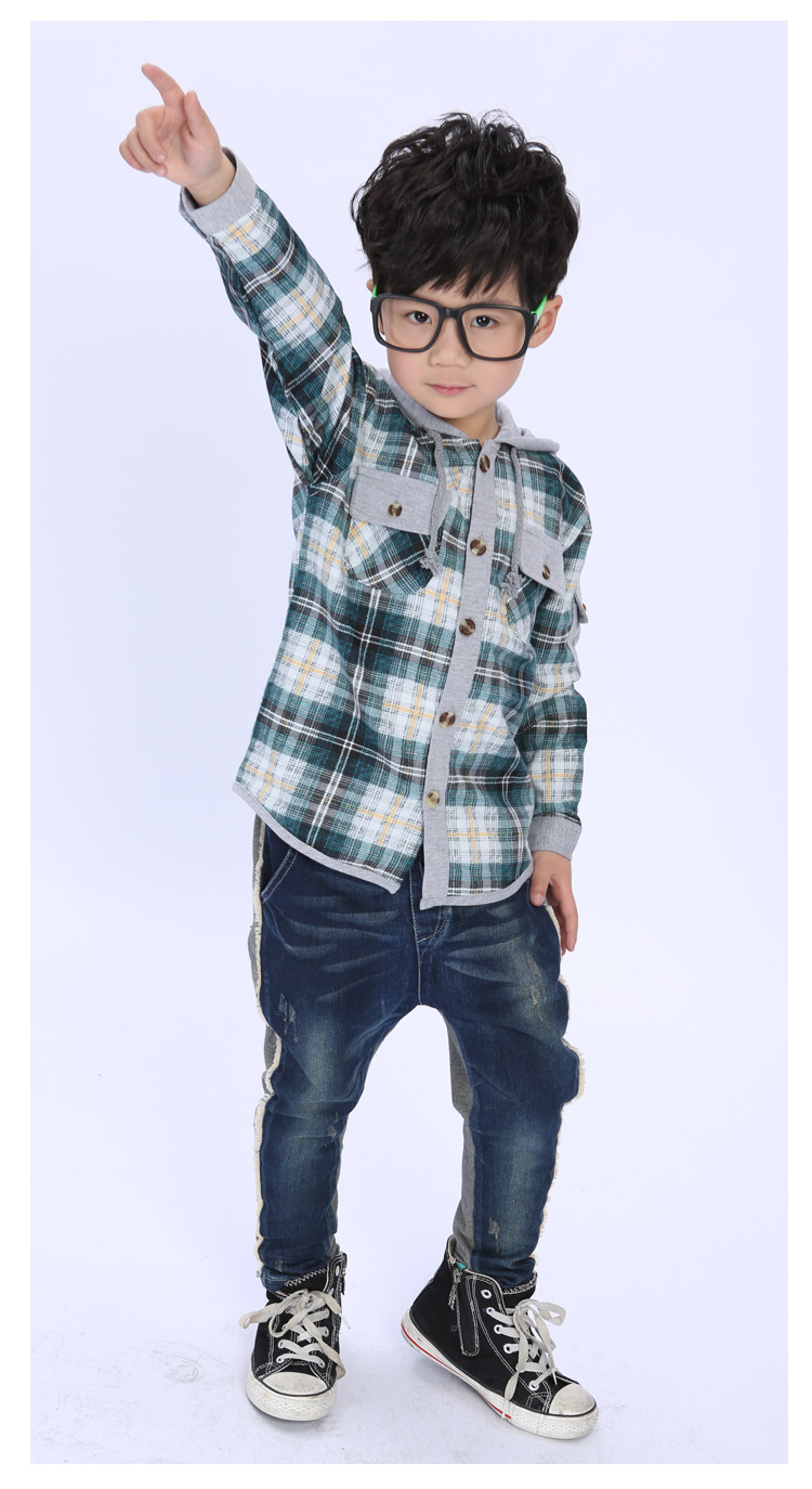 Chemise garcon à manche longue - Ref 2077970 Image 25