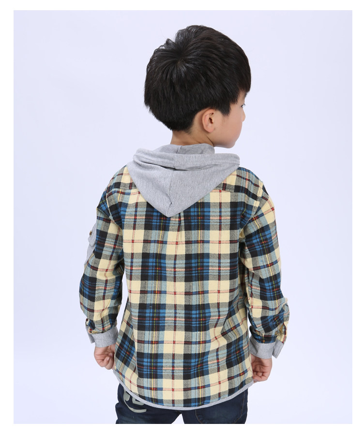 Chemise garcon à manche longue - Ref 2077970 Image 24