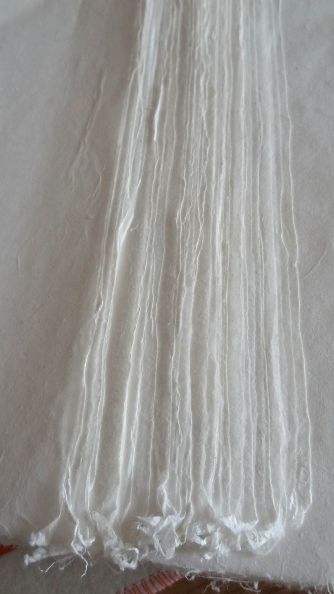 Vin House Supplies Handmade Xuanpaper Single Layer Sandalwood Paper Four Feet White (68cmx138cm)
