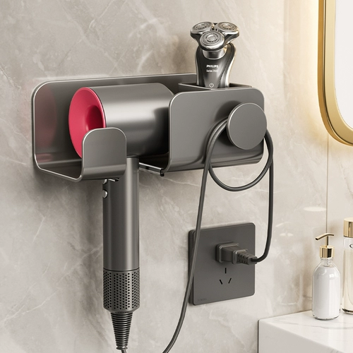 Hairfen Rack Laifen Free Punching Want Want Hair Sruckering полки и стойки для ванной комнаты в ванной комнате