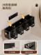 Medieval-Style Toothbrush Holder Wall-Mounted No-Drill Bathroom Mouthwash Cup Storage Rack Toothpaste Toothbrush Hanger