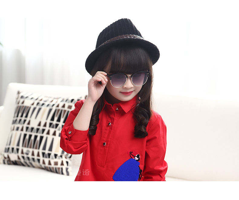Chemise fille à manche longue - Ref 2088838 Image 76