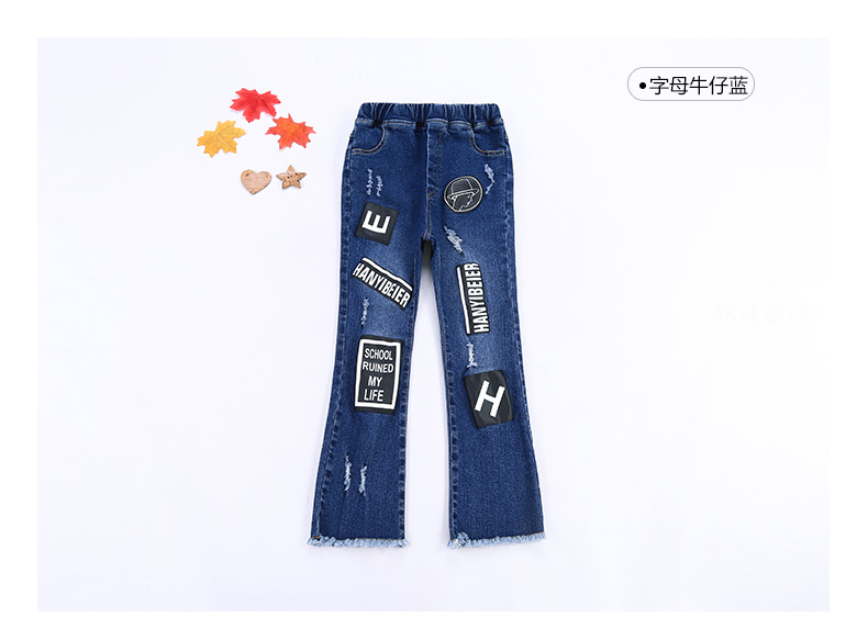 Pantalon fille 6363KZ228 en toile - Ref 2065209 Image 56