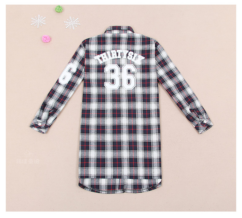 Chemise fille à manche longue - Ref 2084455 Image 86