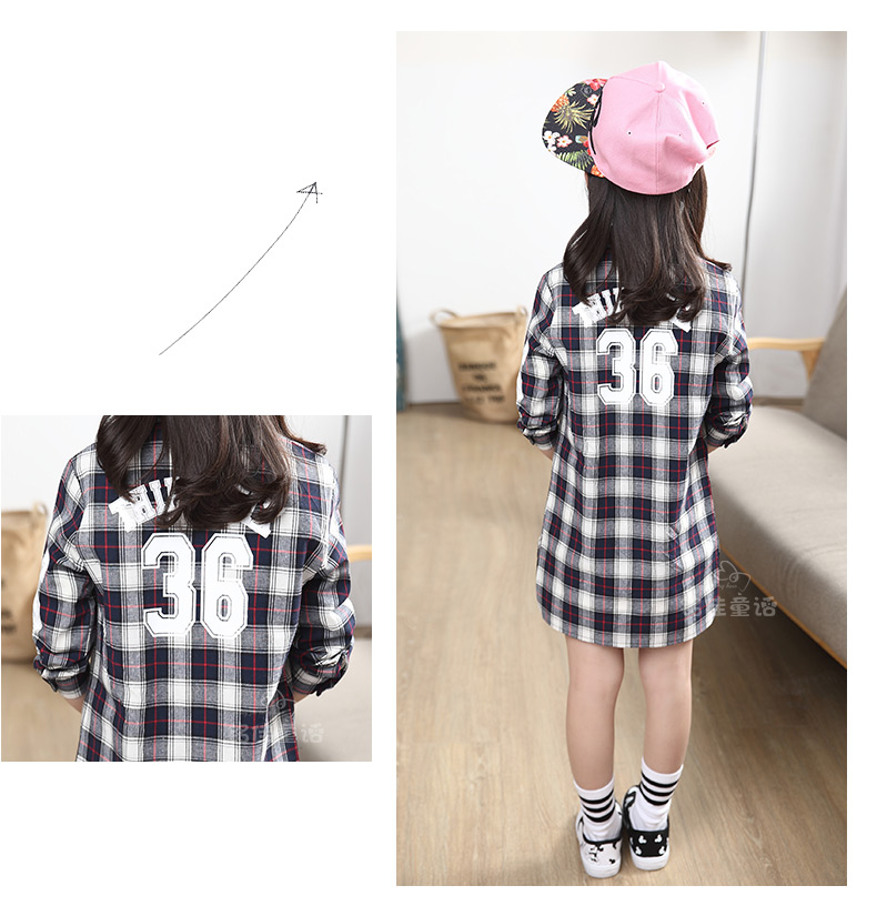 Chemise fille à manche longue - Ref 2087444 Image 72