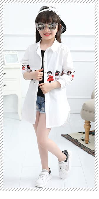 Chemise fille à manche longue - Ref 2088836 Image 40