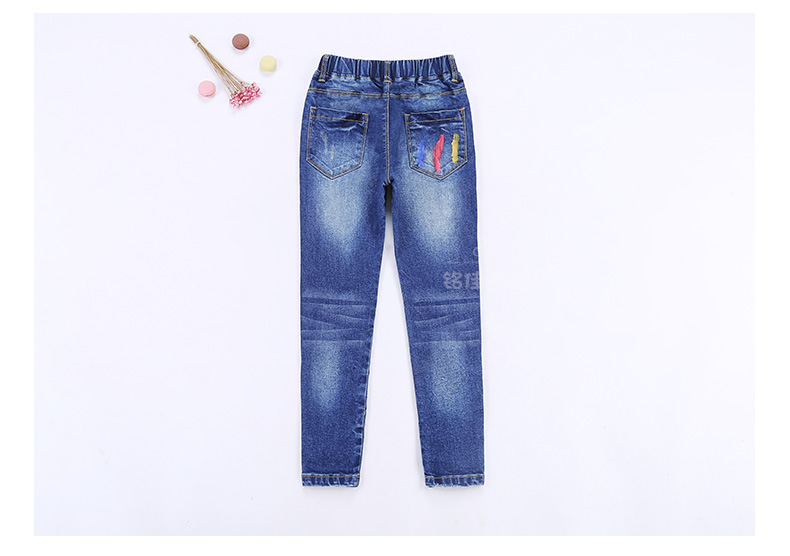 Pantalon fille 6301KZ131 en toile - Ref 2064784 Image 46