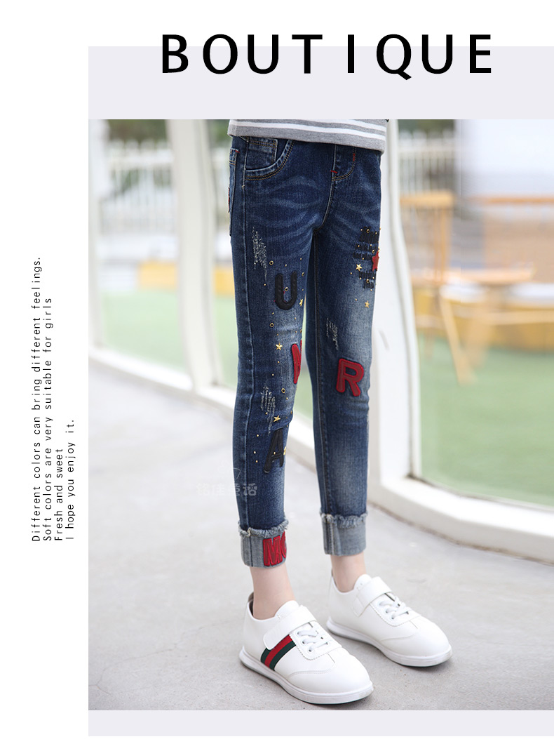 Pantalon fille 6355KZ241 en toile - Ref 2065206 Image 29