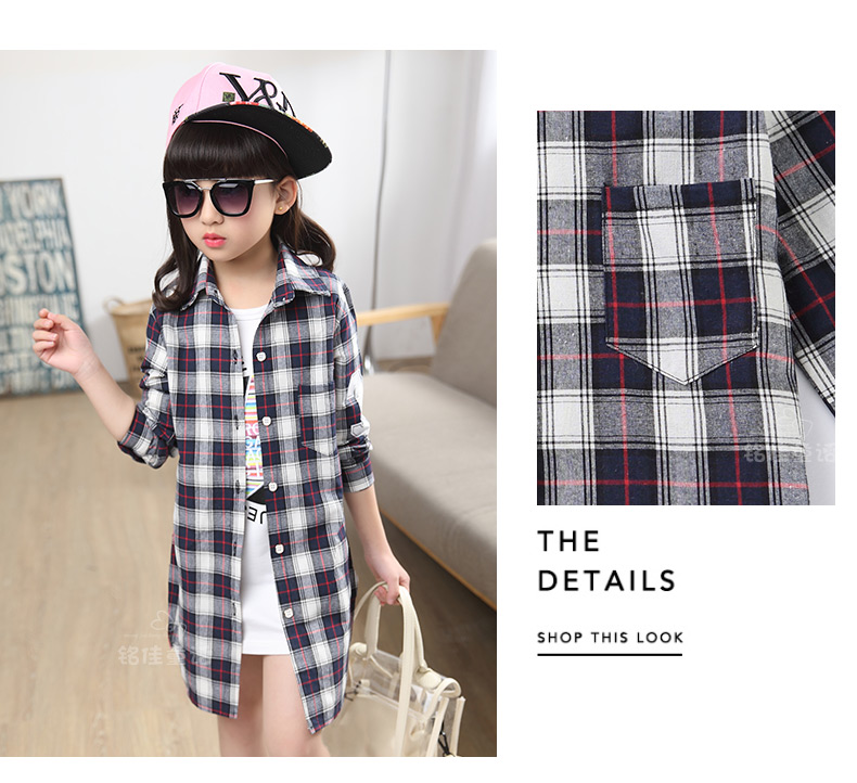 Chemise fille à manche longue - Ref 2087444 Image 66